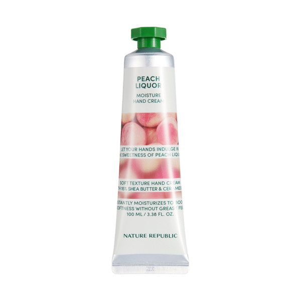 Hand & Nature Peach Liquor Hand Cream 100ml
