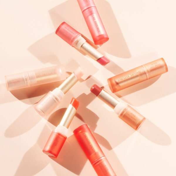 By Flower Shine Tint Balm - 01 Pure Pink - Image 6