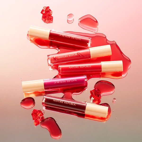 By Flower Water Gel Tint - 01 Crushed Cherry - Image 5